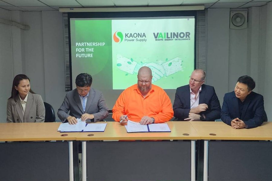 Signing the letter of intent for our first site, 22 October 2025
